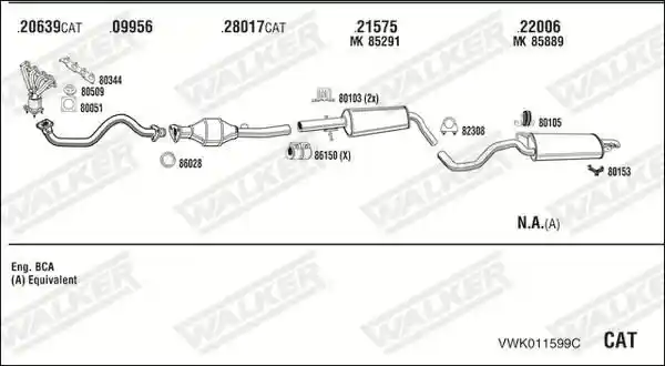 WALKER VWK011599C