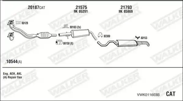 WALKER VWK011603B