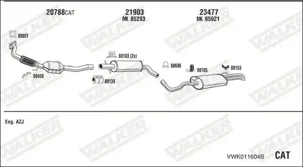 WALKER VWK011604B