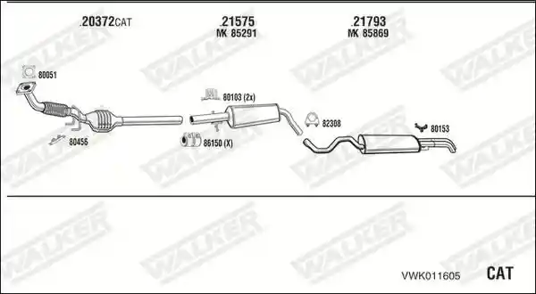 WALKER VWK011605
