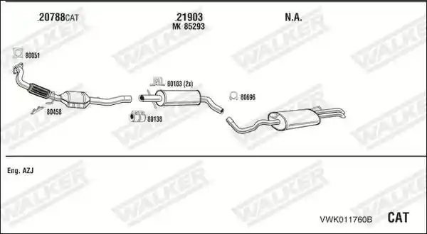WALKER VWK011760B