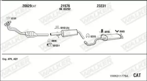WALKER VWK011779A