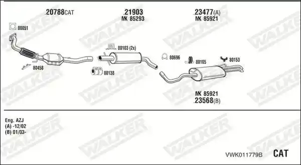WALKER VWK011779B