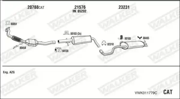 WALKER VWK011779C