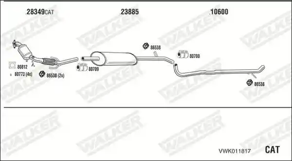 WALKER VWK011817