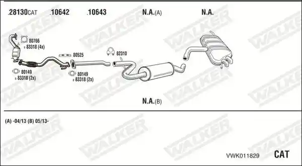 WALKER VWK011829