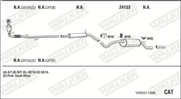 WALKER VWK011896