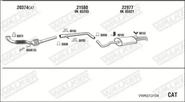 WALKER VWK013104