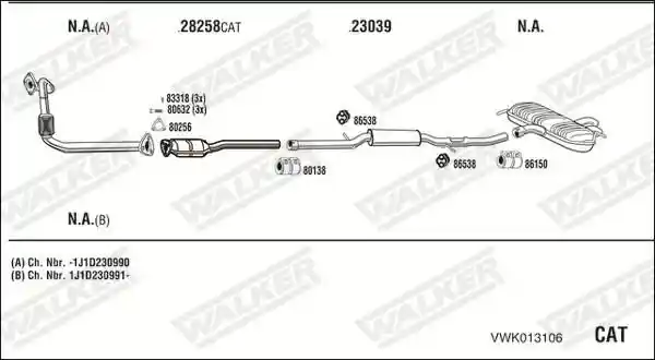 WALKER VWK013106
