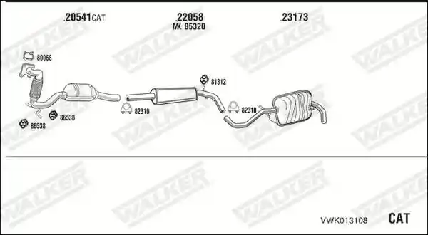 WALKER VWK013108