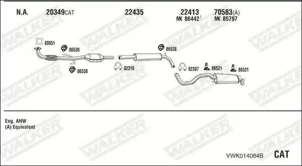 WALKER VWK014064B
