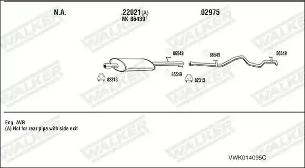 WALKER VWK014095C
