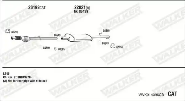 WALKER VWK014096CB
