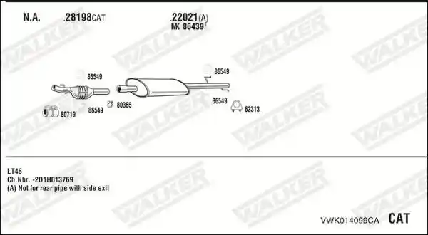 WALKER VWK014099CA