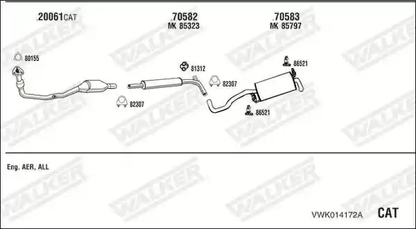 WALKER VWK014172A