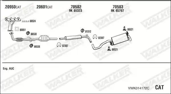 WALKER VWK014172C
