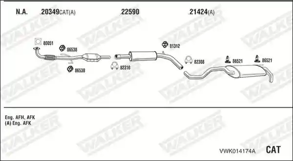WALKER VWK014174A