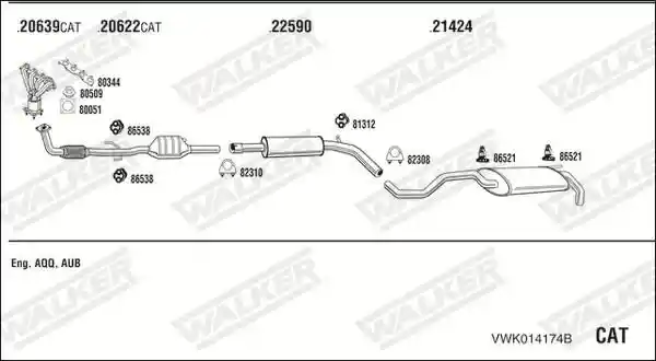 WALKER VWK014174B