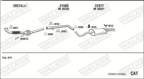 WALKER VWK014559A