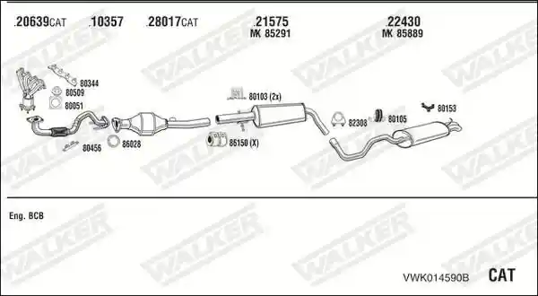 WALKER VWK014590B