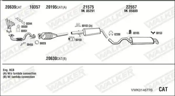 WALKER VWK014677B