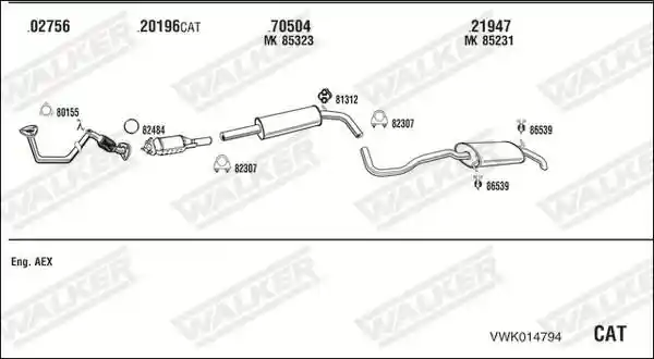 WALKER VWK014794