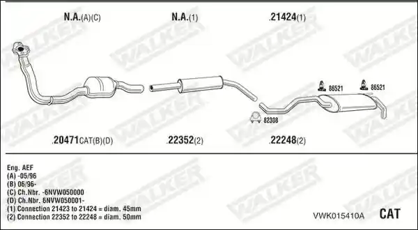 WALKER VWK015410A