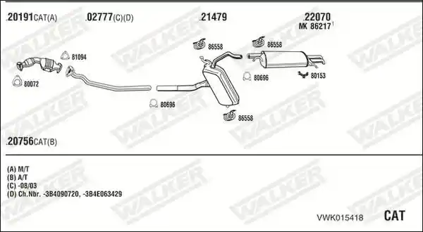 WALKER VWK015418