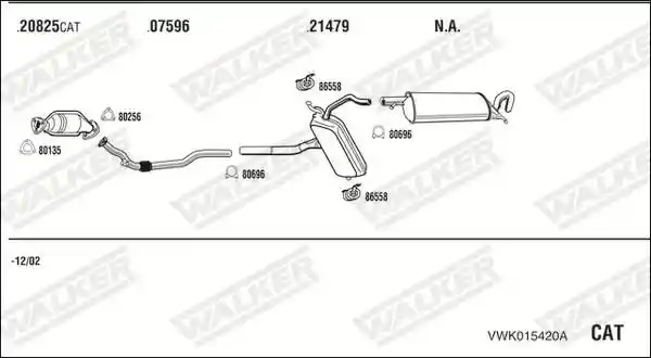 WALKER VWK015420A