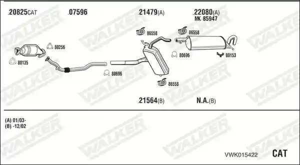 WALKER VWK015422