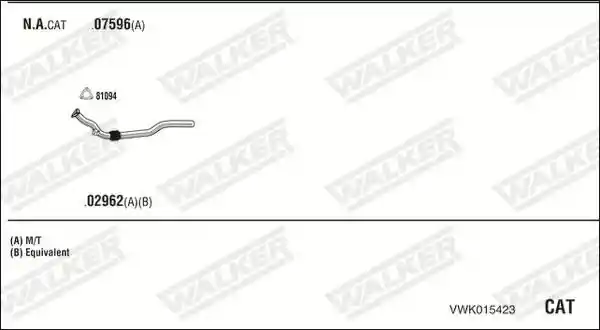 WALKER VWK015423