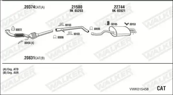 WALKER VWK015458