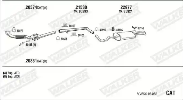 WALKER VWK015462