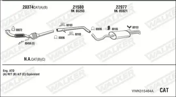 WALKER VWK015464A