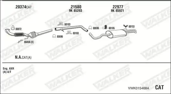 WALKER VWK015468A