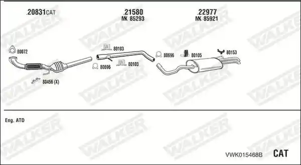 WALKER VWK015468B