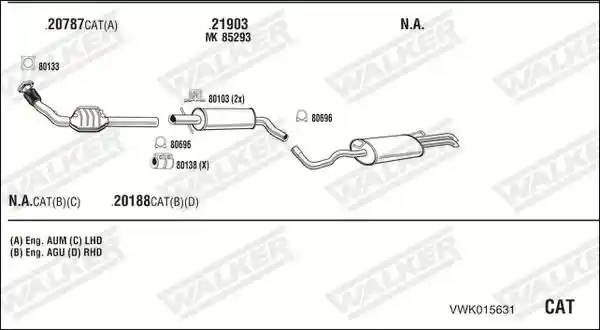 WALKER VWK015631