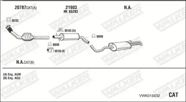 WALKER VWK015632