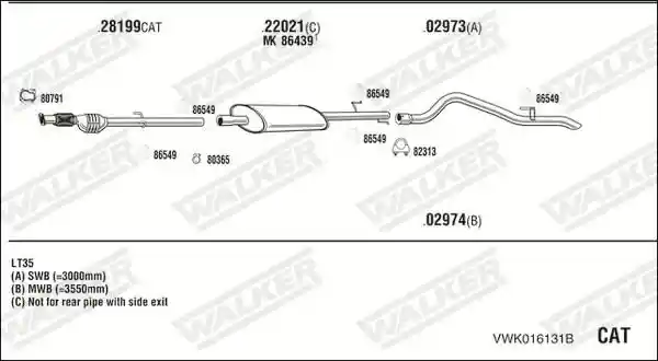 WALKER VWK016131B