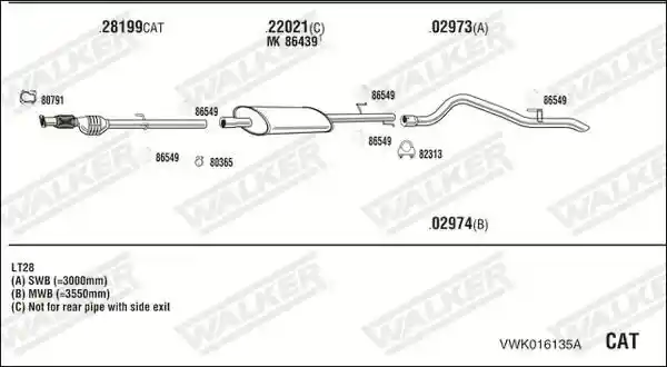WALKER VWK016135A