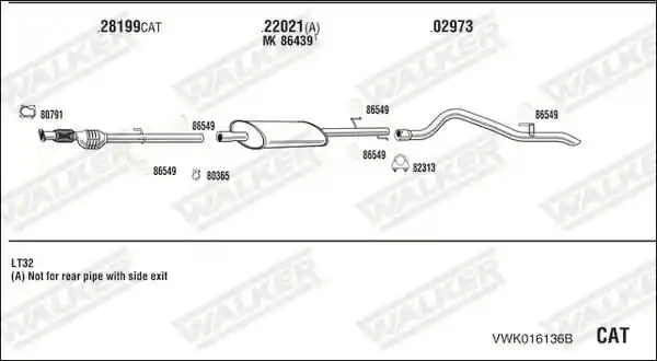 WALKER VWK016136B