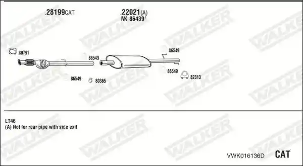 WALKER VWK016136D