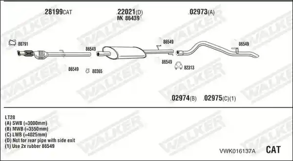 WALKER VWK016137A
