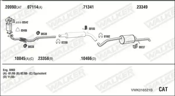 WALKER VWK016521B
