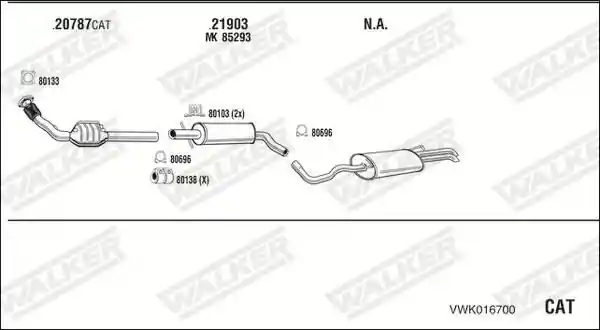 WALKER VWK016700
