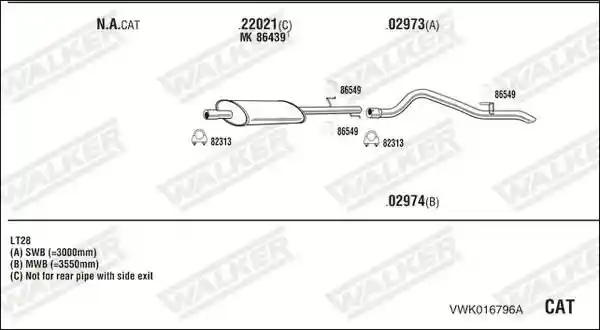 WALKER VWK016796A