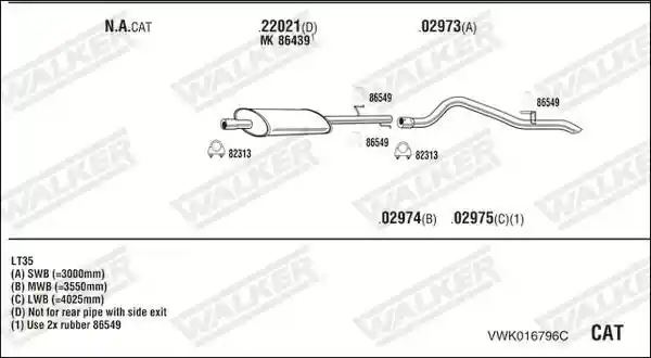 WALKER VWK016796C