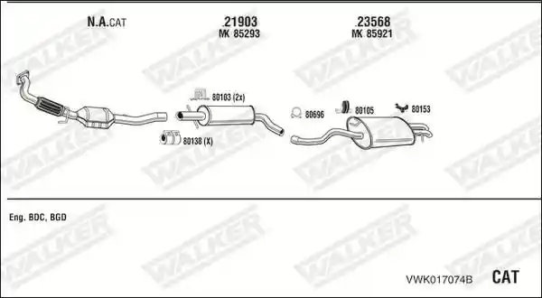 WALKER VWK017074B