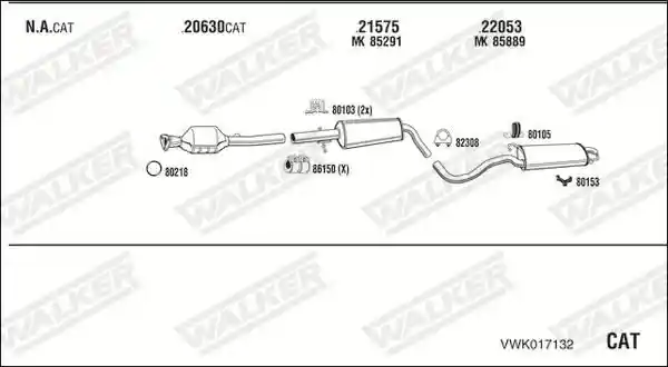 WALKER VWK017132
