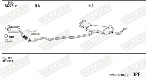 WALKER VWK017182CB